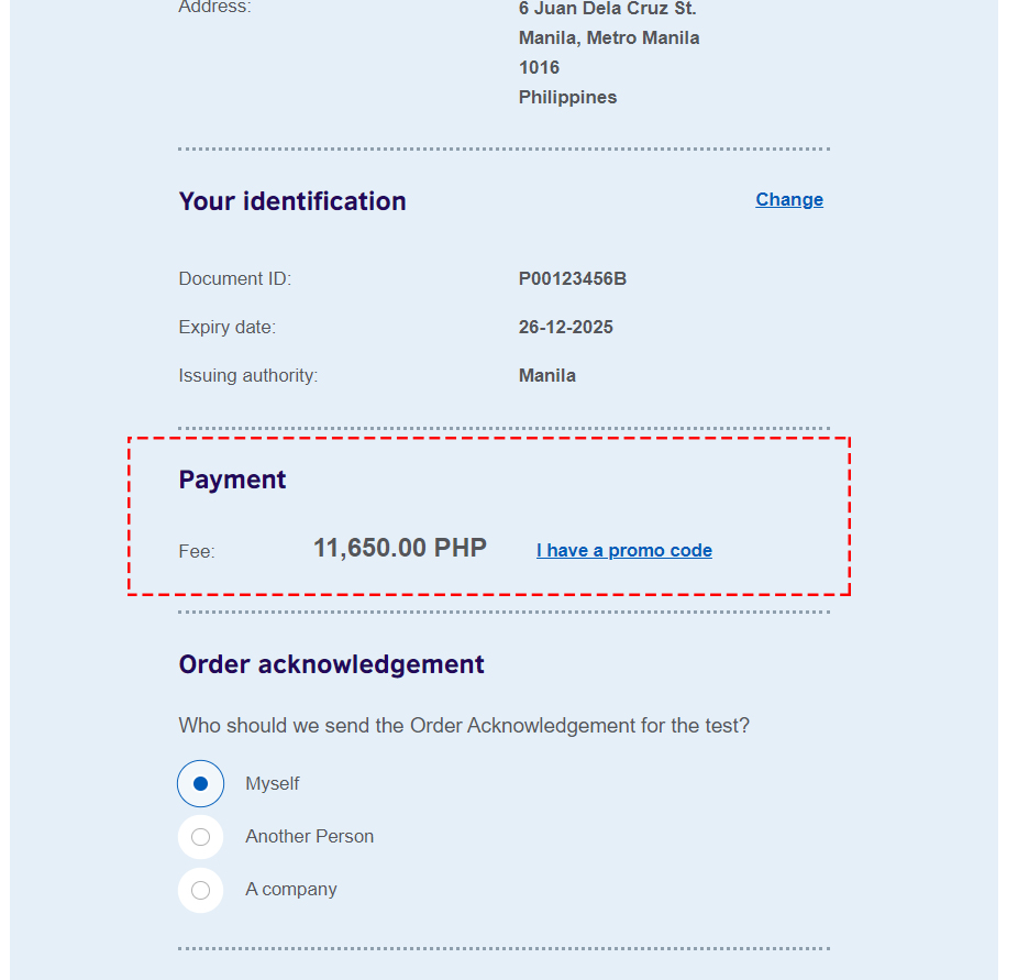 Promo Code Input Instructions IELTS Asia British Council
